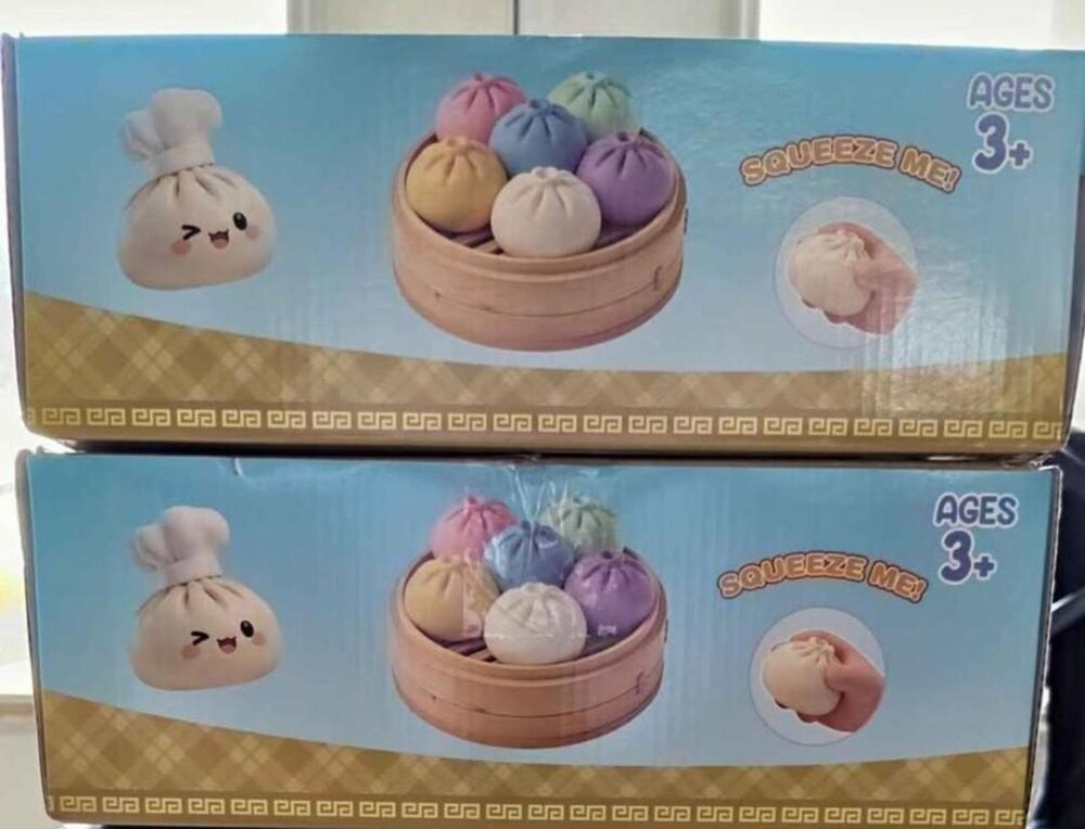 Unbranded Squeezy Dumplings Set AGES 3+ SQUEEZE ME! 4 New Cases 12 in each